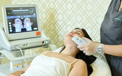 Ultherapy non invasive skin lifting treatment session Skin House